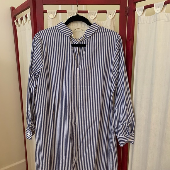 Chambray pin striped shirt dress - Picture 5 of 5
